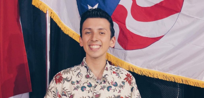 Miguel Robles ’18, Peace Corps Volunteer in Indonesia